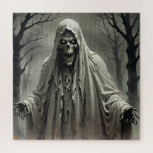 Creepy Skeleton Man Jigsaw Puzzel