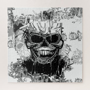 Creepy Skull Artwork Legpuzzel