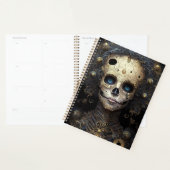 Creepy Skull Gothic Dark Fantasy Art Planner (Display)