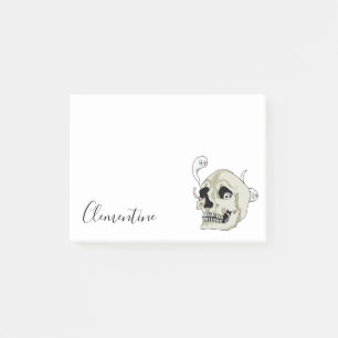 Creepy Skull Illustratie   Jouw namen toevoegen Post-it® Notes