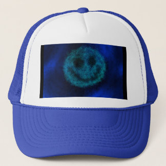 Creepy Smiley Face Trucker Hat Pet