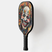 Creepy Smiling Clown Pickleball Paddle (Links)