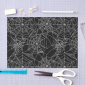 Creepy Spider Webs Tissuepapier (Craft)