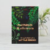 Creepy Spooktacular Dark Night Halloween Greenery (Staand voorkant)