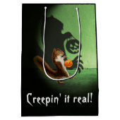 Creepy Squirrel Shadow Medium Cadeauzakje (Achterkant)