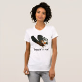 Creepy Squirrel Shadow T-shirt (Voorkant volledig)