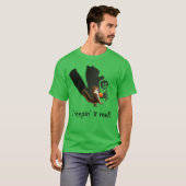 Creepy Squirrel Shadow T-shirt (Voorkant volledig)