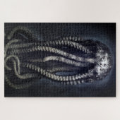 Creepy Statue of an Onbekende Cephalopod Legpuzzel (Horizontaal)