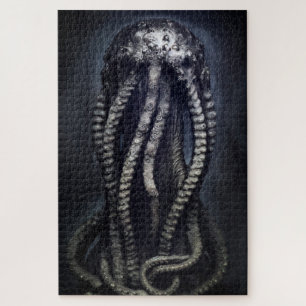 Creepy Statue of an Onbekende Cephalopod Legpuzzel