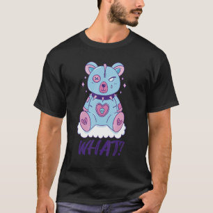 Creepy Teddy Wat een verschrikkelijke moorddadige T-shirt