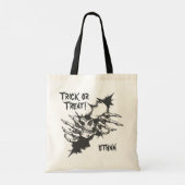 Creepy Trick or treat Tote Bag (Achterkant)