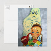 Creepy-Valentijnsdag Briefkaart (Voorkant / Achterkant)