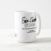 creepy villain cartoon art koffiemok (Voorkant rechts)