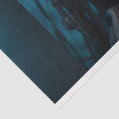 Creepy Voodoo Halloween Scarecrow Decoupage Papier (Detail)