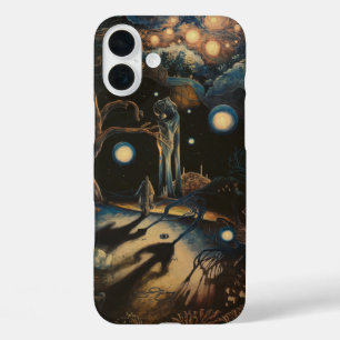 Creepy - Whispers in the Void iPhone 16 Plus Hoesje