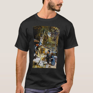Creepy Witch Retro Fairy Tale Hansel en Gretel T-shirt