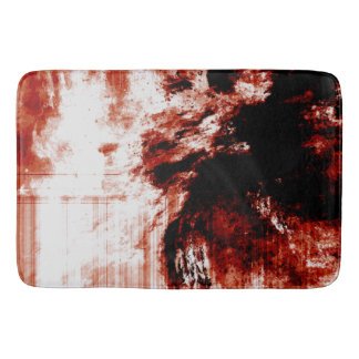 Creepy Zombie Bloody Large Bath Mat