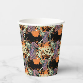 Creepy Zombies Spooky Halloween Party Papieren Bekers