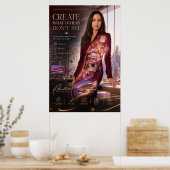 Créer ce que les autres ne voient pas Poster (Cuisine)
