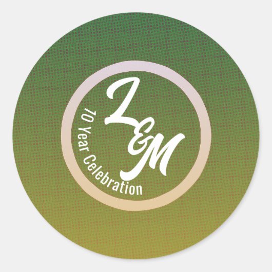 Créer des autocollants de célébration verts person (Devant)