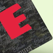 Créer des cartes de jeu en noir avec le nom / l'in