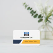 Créer des Cartes de visite professionnels modernes (Debout devant)