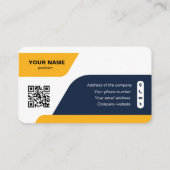 Créer des Cartes de visite professionnels modernes (Dos)