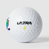 Créer des initiales cool monogramme balles de golf (Logo)