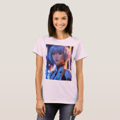 Créer des T-Shirts inspirés du mandala : Noir comp (Devant entier)