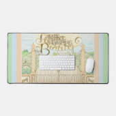 Créer Embrassage et Inspirer Beauty Desk Mat (Clavier et souris)
