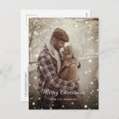 Créer instantanément des cartes postales de Noël p (Devant / Derrière)