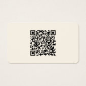Créer instantanément un code QR | Blanc cassé modi (Devant)