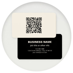 Créer instantanément un code QR Blanc cassé modi