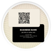 Créer instantanément un code QR | Modifiable blanc