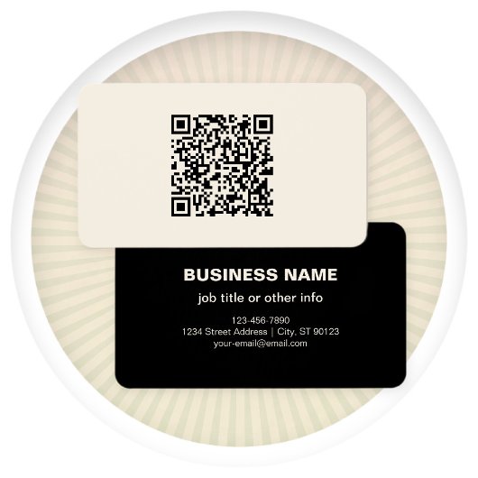 Créer instantanément un code QR | Modifiable blanc