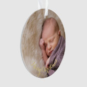 Créer la première photo de Noël du bébé 1er Photo (devant)