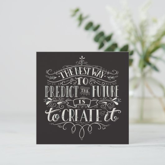 Créer l'avenir - Invitation (Debout devant)