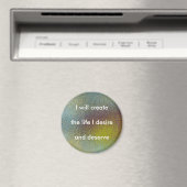 CRÉER MA VIE - un aimant d'affirmation (In Situ (Lave-vaisselle))