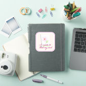 Créer pour guérir un autocollant de vinyle (Couverture iPad)