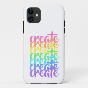 "Créer" Rainbow iPhone 11 Coque