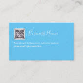 Créer son propre Carte de visite de code QR - Beau (Devant)