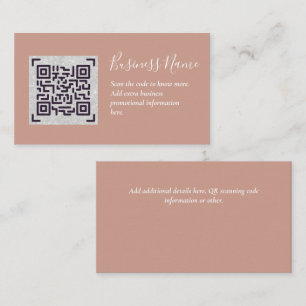 Créer son propre Carte de visite de code QR - Beau