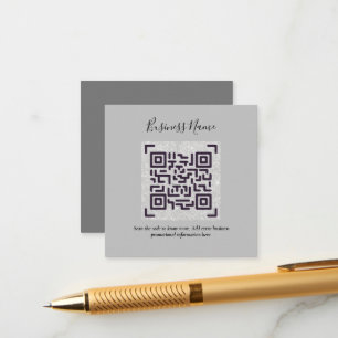 Créer son propre Carte de visite de code QR - Beau
