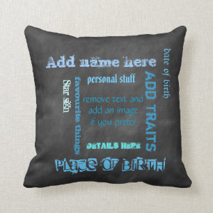 Créer son propre coussin de nuage de mot de tablea