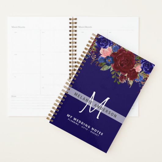 Créer son propre journal Wedding planner Keepsaké (Devant avec enveloppe)