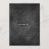 Créer son propre menu tableau noir/style de prospe (Dos)