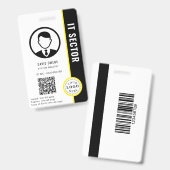 Créer un badge d'identification Cooperate avec pho (Avant & arrière)