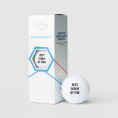 Créer un cadeau de balles de golf personnalisé | M (Conditionnement)