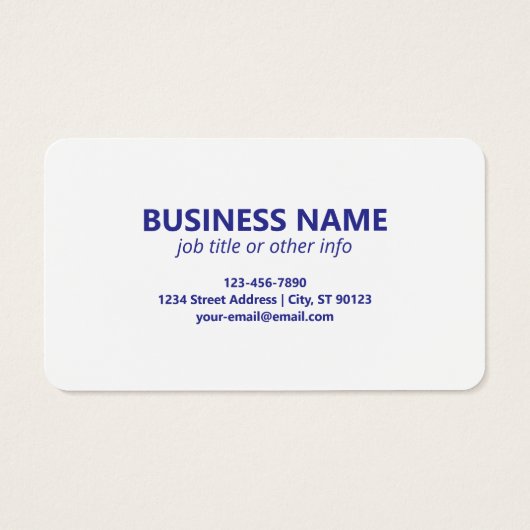 Créer un code QR analysable | Bleu foncé modifiabl (Dos)