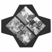 Créer un collage Instagram avec 4 photos - noir (Plat)